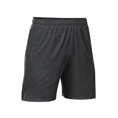 SWJGLITTR Mens Quick Dry Athletic Shorts Workout Exercise Half Pants Short Elastic Waist Drawstring with Pockets Short Pants (Grey 1,XX-Large)
