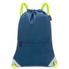 HOLYLUCK Drawstring Backpack Bag Sport Gym Sackpack (Petrol) view 1