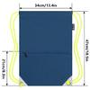 HOLYLUCK Drawstring Backpack Bag Sport Gym Sackpack (Petrol) view 2