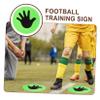 WHAMVOX Football Training Markers Soccer Training Sign Discs 23cm Circle Markers Safe PVC Material Training Tools view 2
