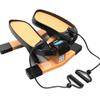 Fitness Mini Stepper with Resistance Bands, Lifting Mini Stepper Stair Climber Machine, Stair Stepper for Exercises-Twist Stepper with Monitor, 330lbs Weight Capacity view 1