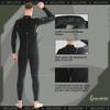 GoldFin Wetsuit for Men, Mens 3mm Wetsuits Fullbody Back Zip Keep Warm in Cold Water view 3