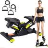 RWGOVLU Exercise Stepper, Mini Twisting Stepper Exercise Machine with Resistance Bands, Aerobic Stepper with Display, Massageable Gym Stepper for Home Workout, Load-Bearing 100kg view 1
