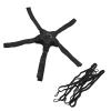HOHXFYP Volleyball Training Equipment Aid, Adjustable Volleyball Spike Hitting Serving Trainer with Elastic Rope & Ball Cover to Serve Spike Set and Pass view 1