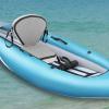 Kayak Seats, Universal Kayak Inflatable Seat with Backrest, Padded Thicken Cushion Kayak Seat, Adjustable Strap and Comfortable Breathable EVA Material (Grey) view 3