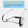 Marine Stainless Steel Pontoon Ladder Marine Yacht/Pontoon/Dock Boat Ladder, with Swimming Platform & Handles, 3 Step Removable Stainless Steel Telescoping Ladder, Swimming Pool Ladder view 4
