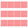 Altsuceser 12Pcs Foam Floor Tiles, EVA Foam Mat, Kids Play Mat for Floor, Interlocking Floor Mats, Extra Thick Floor Exercise Mat for Home Gym Workout Equipment Red view 1
