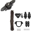 Atader Kayak Anchor Trolley Kit w/Track Mount Line Cleat, Kayak Accessories for Fishing view 1