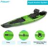 Atader Kayak Anchor Trolley Kit w/Track Mount Line Cleat, Kayak Accessories for Fishing view 2
