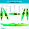 Atader Kayak Anchor Trolley Kit w/Track Mount Line Cleat, Kayak Accessories for Fishing view 3