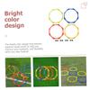 WHAMVOX Soccer Speed Training Equipment 4 Pack of Hexagonal Agility Training Circles for Improved Footwork view 2