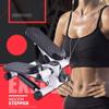 RWGOVLU Mini Stepper Machine,Stepper Exercise Machine with Resistance Bands Household Multifunctional Exercise Equipment for Women You White view 2