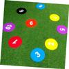 WHAMVOX 10pcs Soccer Training Marker Trays Professional Football Training Discs for Agility Drills and Sports Activities Random Colors TPE Material Lightweight and Stackable view 2