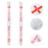 WHAMVOX 2pcs England Soccer Fans Knit Scarf for Football Games Cheering and Support for Festivals and Live Events Satin Material Comfortable Wear view 4