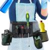 Adjustable Cleaning Bottle Holster Belt | Tool Belt With 4 Pockets,House Cleaning Supplies,Tool Storage Belt for Housekeeping Cleaning Caddy,Cleaning Supplies Waist Apron view 2