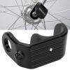 QANYEGN E Shaped Buckle, Bike Storage Hook, Wall Mot, Aluminum Alloy Hanger for Bike Storage and Organization(Black) view 3