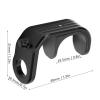 QANYEGN E Shaped Buckle, Bike Storage Hook, Wall Mot, Aluminum Alloy Hanger for Bike Storage and Organization(Black) view 4