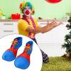 UxicRuya Clown Shoes Rainbows Shoes Carnivals Christmas Party Decorations Xmas Costume Accessories, D view 4