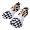UxicRuya Clown Shoes Rainbows Shoes Carnivals Christmas Party Decorations Xmas Costume Accessories, F view 1