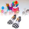 UxicRuya Clown Shoes Rainbows Shoes Carnivals Christmas Party Decorations Xmas Costume Accessories, F view 3