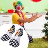 UxicRuya Clown Shoes Rainbows Shoes Carnivals Christmas Party Decorations Xmas Costume Accessories, F view 4