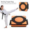 Wall Punch Boxing Bag, PU Leather Ergonomic Boxing Focus Target Wall Fighting Pad Training Bag for Kids and Adults, Home Boxing Fitness Equipment for Taekowndo Martial Arts view 4