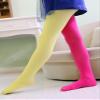 BGMINGYI Pack of 3 Toddler Girls Dancing Tights Double Color in One Footed Velvet Leggings Stockings Pantyhose For 2-8 Years (US, Age, 2 Years, 8 Years, Cool Color-3 pcs) view 2