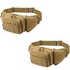 BudgetBundles US 1-2 Pc Tactical Pistol Pouch Waist Gun Pack Bag Fanny Packs Concealed Carry (Camouflage,1 Pack) view 3