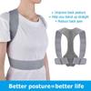XSCQ Posture Corrector for Men and Women, Adjustable Shoulder Posture Support, Invisible Chest and Back Support for Hunchback, Neck, Back and Shoulder Pain Relief(Medium) view 2