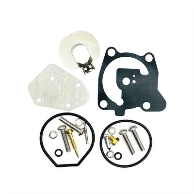 Boat Motor Carburetor Carb Repair Kit for Yamaha 66T-W0093-00-00 66TW00930000 Outboard 40HP X models E40X (Color : 1 SET)