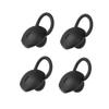 Kisangel 1set Earbud Caps for Earphone Covers Comfortable Replacement Accessories Fit for Earbuds Easy to Install Keep Earphones Clean view 1