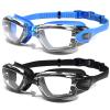 Braylin Swim Goggles, 2-Pack Swimming Goggles, Anti Fog, No Leaking For Adult Women Men Youth view 1