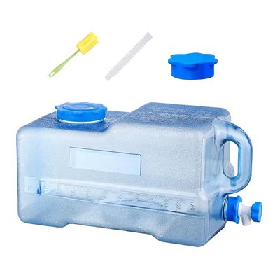 Orgone Water Storage Containers Camping Water Container Portable Water Tank with Faucet Camping Bucket (Q-5.3 Gallon)