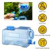 Orgone Water Storage Containers Camping Water Container Portable Water Tank with Faucet Camping Bucket (Q-5.3 Gallon) view 2