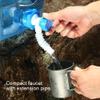 Orgone Water Storage Containers Camping Water Container Portable Water Tank with Faucet Camping Bucket (Q-5.3 Gallon) view 4