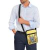 TODIYADDU Cute Elephant Messenger Bag for Women Sunflower Butterfly Shoulder Bag with Adjustable Straps Lightweight Sling Purse Chest Bag for Daily Items Portable Crossbody Phone Bag Trendy Handbags view 3