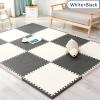 Altsuceser 12Pcs Foam Floor Tiles, EVA Foam Mat, Kids Play Mat for Floor, Interlocking Floor Mats, Extra Thick Floor Exercise Mat for Home Gym Workout Equipment White view 2