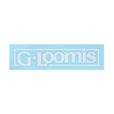 Gloomis G. LOOMIS Block Logo Decals Stickers (GDECALSWH) Fishing