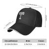 GEZHONU Thors Hammers Hat Adjustable Funny Sandwich Baseball Cap Curved Visor Men Women Black view 4