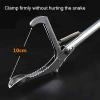 GeRRiT Snake Tong Foldable Self Lockable Stainless Steel Garbage Clip Strong Safe Reptile Grabber Catcher Snake Handling Tool Reptile Handling Tool (Size : 1.5M) view 2