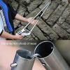 GeRRiT Snake Tong Foldable Self Lockable Stainless Steel Garbage Clip Strong Safe Reptile Grabber Catcher Snake Handling Tool Reptile Handling Tool (Size : 1.5M) view 3