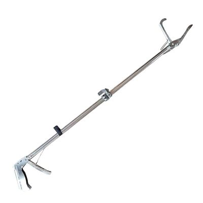 GeRRiT Snake Tongs, 1.5M Foldable Self Lockable Reptile Grabber, Heavy Duty Snake Grabber Snake Catcher Rattle Wide Jaw Handling Tool for Reptile Catcher Tool