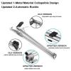 GeRRiT Snake Tongs, 1.5M Foldable Self Lockable Reptile Grabber, Heavy Duty Snake Grabber Snake Catcher Rattle Wide Jaw Handling Tool for Reptile Catcher Tool view 3