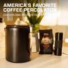 COLETTI Bozeman Black Percolator Coffee Pot  Camping Coffee Pot  Americas Sleekest Percolator  NO Aluminum or Plastic [12 cup] view 3