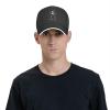 GEZHONU The Photographer Hat Adjustable Funny Sandwich Baseball Cap Curved Visor Men Women Black view 2