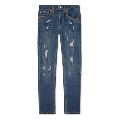 510 Skinny Fit Destructed Jeans