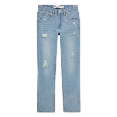 510 Skinny Fit Destructed Jeans