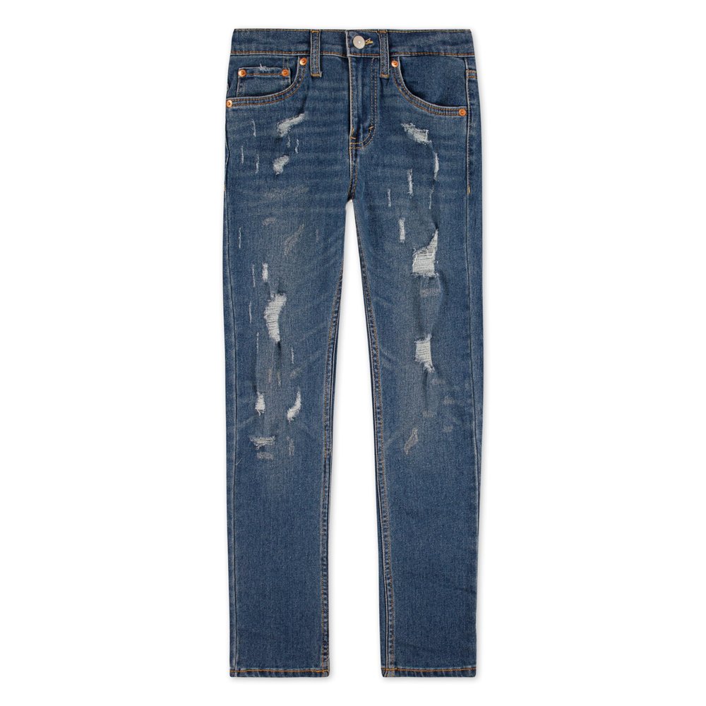 510 Skinny Fit Destructed Jeans