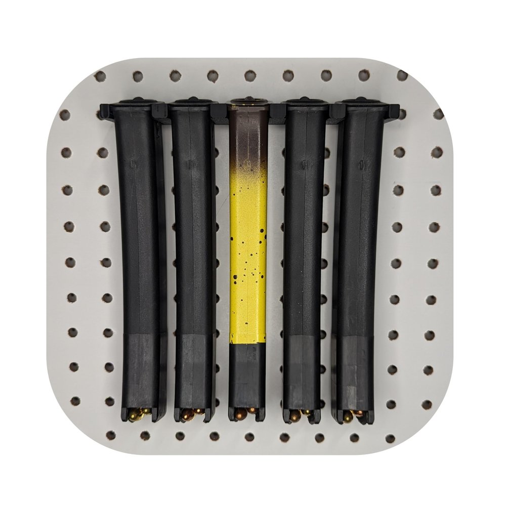 Hammy3DPrints Mount for KP9 / KR9 Mags - Pegboard/Metal Pegboard/Skadis/etc. | Magazine Holder Storage Rack (Skadis)