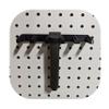 Hammy3DPrints Mount for Beretta M9 / 92 Mags - Pegboard/Metal Pegboard/Skadis/etc. | Magazine Holder Storage Rack (Non-Metal Pegboard) view 1